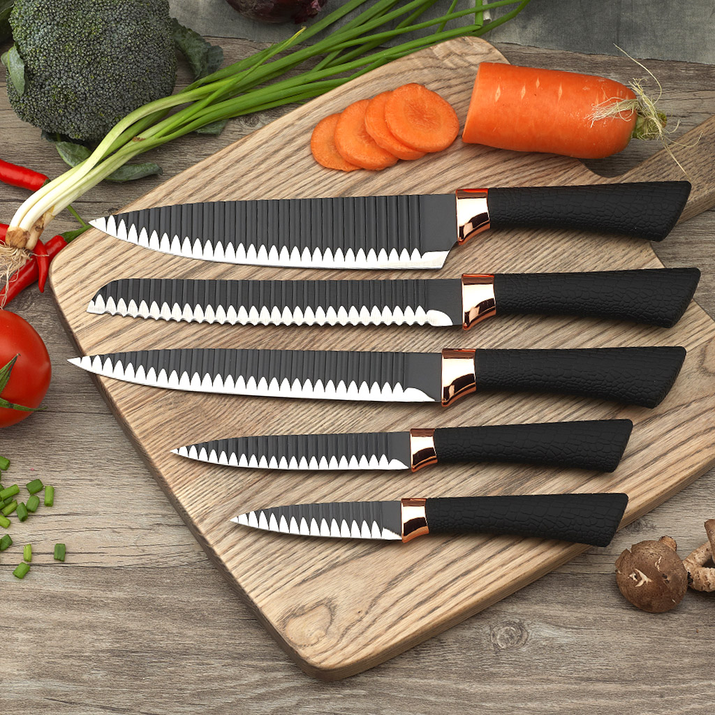 Yipfung Best quality Kitchen Knife Set of 5 Pieces